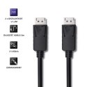 Qoltec Kabel DisplayPort 1.2 3m męski 4K wysoka jakość do wideo