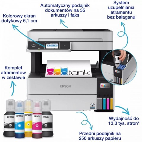 Epson EcoTank Pro L6499 A4 4w1 szybka drukarka z ADF