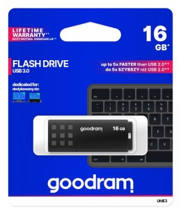 Pendrive GOODRAM UME3 16GB USB 3.0 czarny szybki