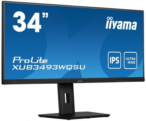 Monitor IIYAMA ProLite XUB3493WQSU 34 cale IPS UWQHD z HDMI