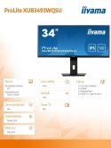 Monitor IIYAMA ProLite XUB3493WQSU 34 cale IPS UWQHD z HDMI