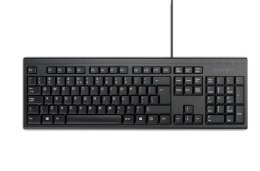 Klawiatura Kensington KB100 EQ USB przewodowa pełnowymiarowa z odpornością na zalanie