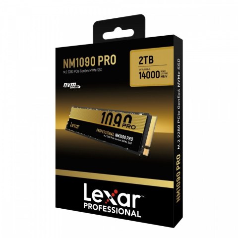 Dysk SSD Lexar NM1090 Pro 2TB PCIe 5.0 szybki NVMe M.2 2280