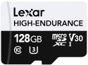 Karta microSD Lexar High Endurance 128GB U3 A1 V30 100/45MB/s