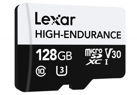 Karta microSD Lexar High Endurance 128GB U3 A1 V30 100/45MB/s
