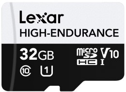 Lexar Karta microSD High Endurance 32GB C10 A1 U1 V10 100MB/s