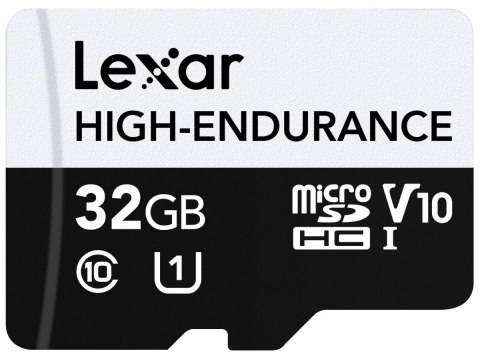 Lexar Karta microSD High Endurance 32GB C10 A1 U1 V10 100MB/s