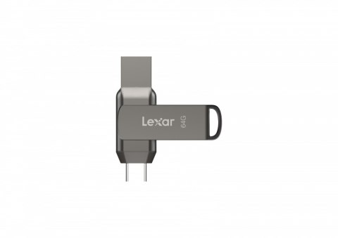 Pendrive Lexar Dual Drive D400 64GB USB-C 130MB/s z szyfrowaniem