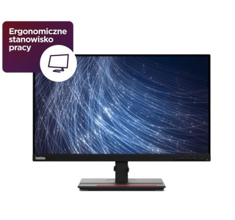 Monitor Lenovo ThinkVision T24m-29 23.8 FHD matowy IPS z Pivot