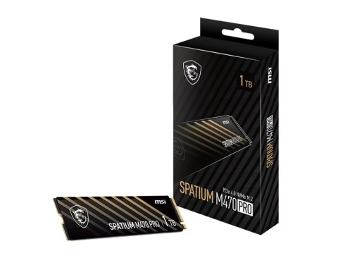 Dysk MSI SPATIUM M470 PRO 1TB M.2 PCIe4 6000MB/s wydajny SSD