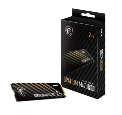 Dysk MSI SPATIUM M470 PRO 2TB M.2 PCIe4 6000MB/s szybki SSD