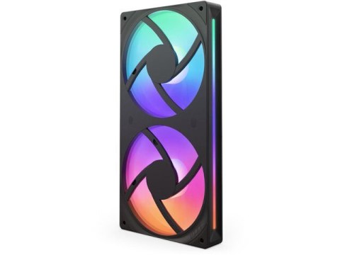 Wentylator NZXT F240 RGB CORE PWM czarny 12 cm ciche efektywne chłodzenie