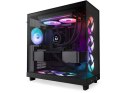 Wentylator NZXT F240 RGB CORE PWM czarny 12 cm ciche efektywne chłodzenie