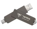 Dysk zewnętrzny SSD Patriot PVP30 2TB 1000 MB/s USB 3.2 kompaktowy szary
