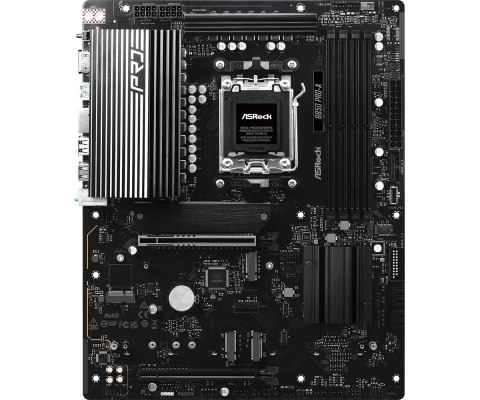 Płyta główna ASRock B850 PRO-A AM5 4DDR5 ATX z RGB i WiFi 2.5 Gb/s
