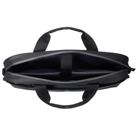 Torba na notebooka Asus 16 Nereus czarna stylowa z regulowanym paskiem