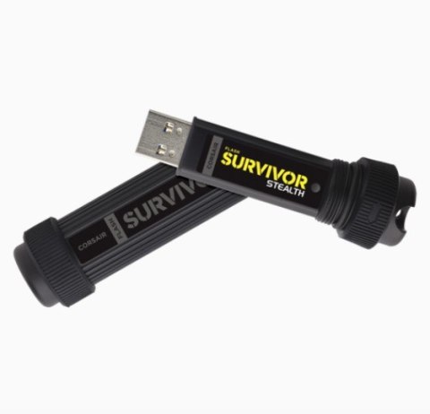 Pendrive Corsair Survivor 64GB USB3.0 czarny odporny na wstrząsy