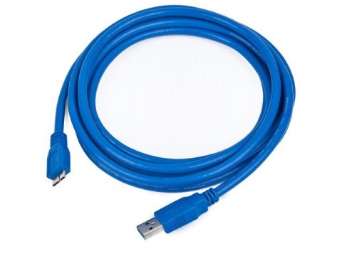 Kabel USB 3.0 Gembird AM-MICRO 1.8M szybki niebieski