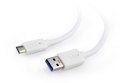 Kabel USB 3.0 Gembird C AM/CM 1m biały szybki do SSD