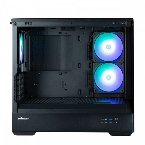 Obudowa Zalman P30 V2 MicroATX Mini Tower RGB 3 wentylatory hartowane szkło
