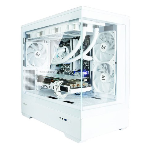 Obudowa Zalman P30 V2 MicroATX Mini Tower Biała z 3 Wentylatorami RGB