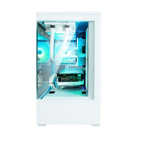 Obudowa Zalman P30 V2 MicroATX Mini Tower Biała z 3 Wentylatorami RGB