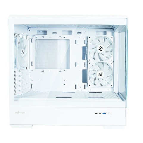 Obudowa Zalman P30 V2 MicroATX Mini Tower Biała z 3 Wentylatorami RGB