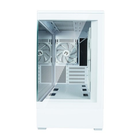 Obudowa Zalman P30 V2 MicroATX Mini Tower Biała z 3 Wentylatorami RGB