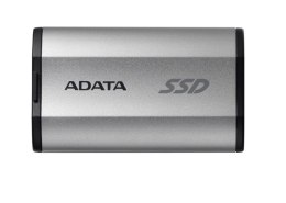 Dysk SSD Adata SD810 4TB zewnętrzny USB 3.2C 20Gb/s srebrny