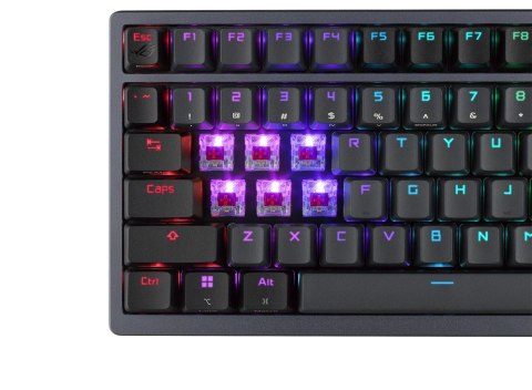 Klawiatura Asus ROG Azoth bezprzewodowa 75 mechaniczna z OLED