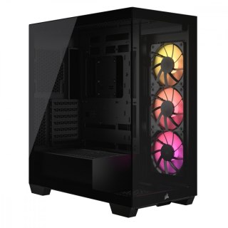 Obudowa Corsair 3500X ICUE LINK RGB Mid-Tower czarna z szybą