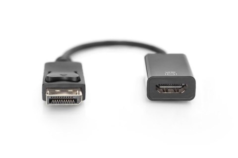 Digitus Kabel adapter DisplayPort HDMI 4K 60Hz aktywny 0,2m czarny