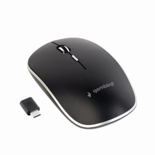 Mysz Gembird MUSW-4BSC-01 bezprzewodowa optyczna USB-C cicha precyzyjna