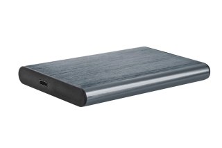 Gembird Obudowa zewnętrzna 2.5 cala USB 3.1 szara z aluminium