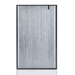 Gembird Obudowa zewnętrzna 2.5 cala USB 3.1 szara z aluminium