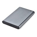 Gembird Obudowa zewnętrzna 2.5 cala USB 3.1 szara z aluminium