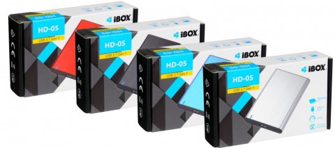 Obudowa IBOX HD-05 2.5 USB 3.1 czarna do dysków 10 TB