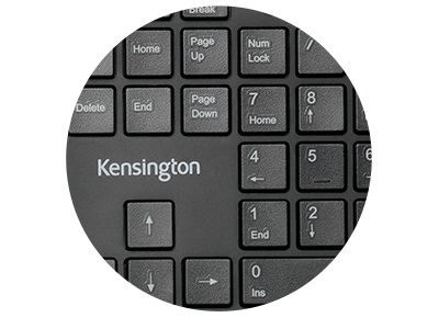 Kensington Klawiatura ProFit Ergo Wireless z ergonomiczną podpórką