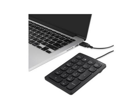 Klawiatura Kensington K79820WW numeryczna przewodowa z USB cicha