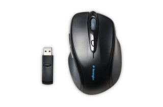 Mysz Kensington Pro Fit bezprzewodowa ergonomiczna czarna do biura