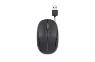 Mysz Kensington Pro Fit Retractable mobilna ze zwijanym przewodem USB