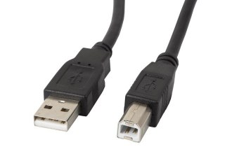 Kabel USB 2.0 Lanberg AM-BM 1.8M czarny do drukarki i skanera