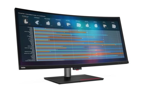 Monitor Lenovo ThinkVision P40w-20 39.7 Ultra-Wide Curved LED 5120x2160