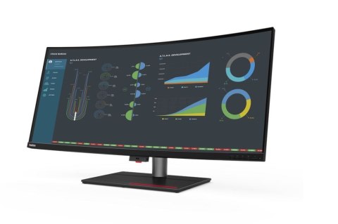 Monitor Lenovo ThinkVision P40w-20 39.7 Ultra-Wide Curved LED 5120x2160