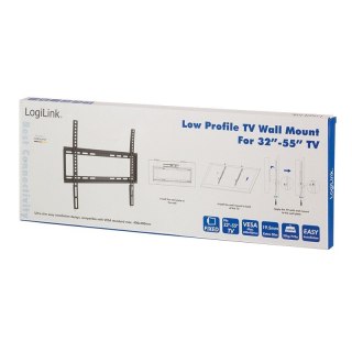 Uchwyt ścienny LogiLink LCD/LED VESA 400x400 32-55 czarny