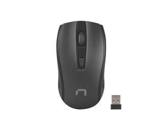 Mysz bezprzewodowa Natec Jay 2 1600 DPI czarna ergonomiczna biurowa