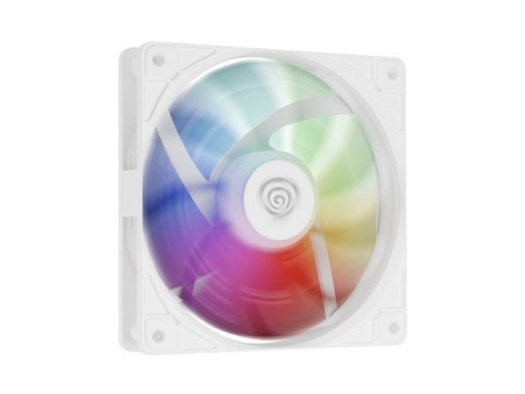 Wentylator Natec GENESIS OXAL 120 ARGB biały wydajny z podświetleniem