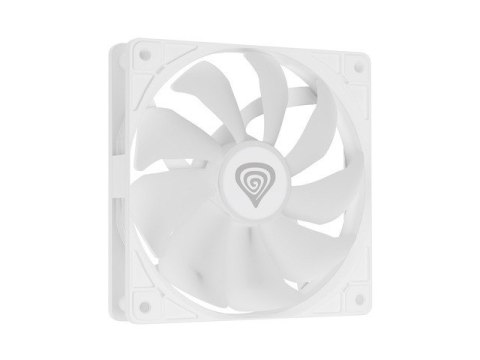 Wentylator Natec GENESIS OXAL 120 ARGB biały wydajny z podświetleniem