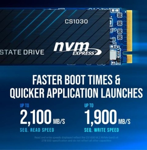 Dysk SSD PNY CS1030 2TB M.2 2280 NVMe wydajny interny do laptopów