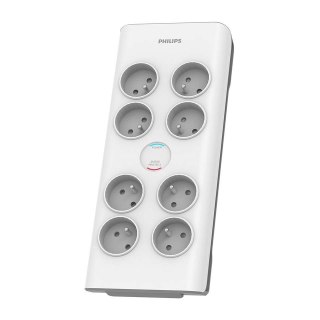 Listwa antyprzepięciowa Philips SPN7080WA/60 8 gniazd 2m biała